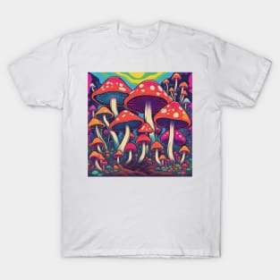 Mushroom landscape T-Shirt